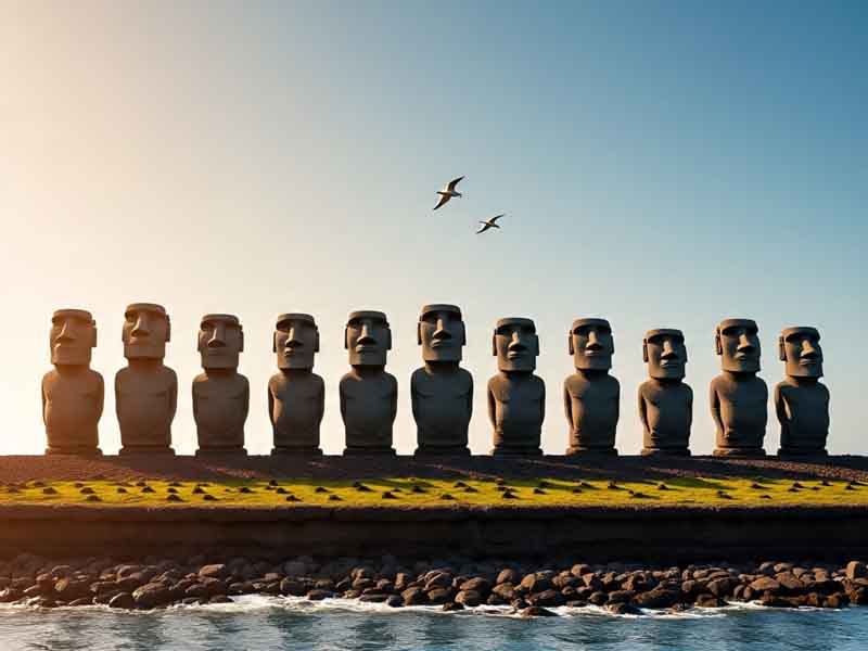 Moai yang Ikonik